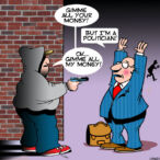 Holdup cartoon