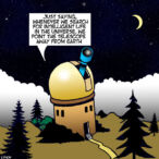 Search for intelligent life cartoon
