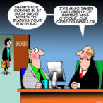 Grief councilling cartoon