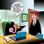 Vulture cartoon