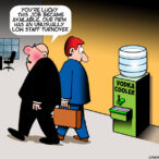 Water cooler cartoon