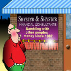 Financial adviser cartoon