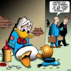 Donald Duck cartoon