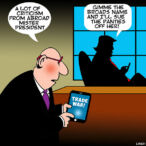 Donald Trump cartoon