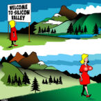 Silicon cartoon