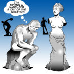 Venus de Milo cartoon