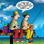 Tie me up cartoon