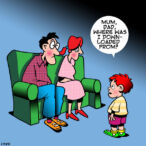 Birds and bees cartoon