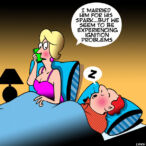 Lacks spark cartoon