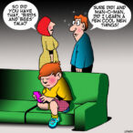 Birds and the bees cartoon