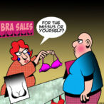 Man Boobs cartoon