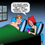 Pre-martial sex cartoon