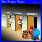 Gynecologist cartoon