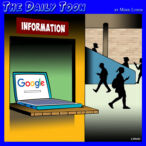 Information highway cartoon