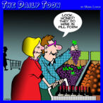 Grapes cartoon