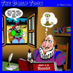 Writers block cartoon
