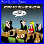 Sexual discrimination cartoon