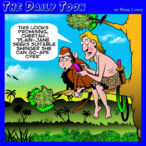 Tarzan and Jane cartoon