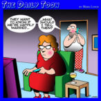Online survey cartoon