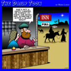 Christmas eve cartoon
