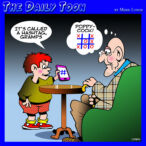 Grandparents cartoon