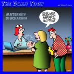 Crying baby cartoon