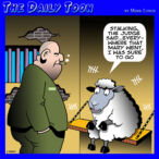 Sheep cartoon