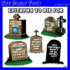 Graveyard cartoon
