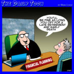 Financial adviser cartoon