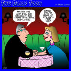 cheating cartoon