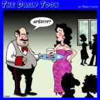 Waiter cartoon