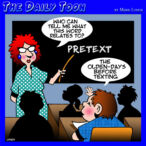 Student cartoon