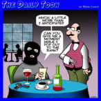 Waiter cartoon