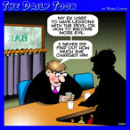 ex wife cartoon