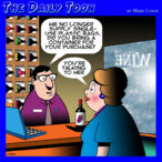 Wine sales cartoon