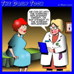 Hot flushes cartoon