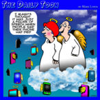 Smartphone cartoon