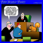 Nutcase cartoon