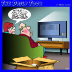 Furniture assembly cartoon