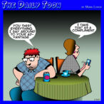 Twist my words around cartoon
