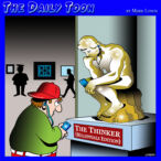 Art gallery cartoon