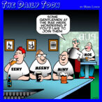 Drinking cartoon