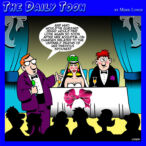 Wedding MC cartoon