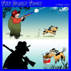 Hunting cartoon