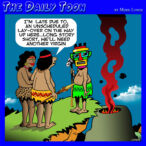 Virgin cartoon