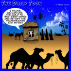 Nativity scene cartoon