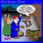 Mugger cartoon