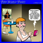 Vodka cartoon