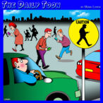road signs cartoon