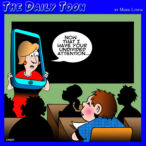 smartphone cartoon